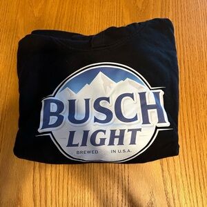 Busch Light Hoodie Size Medium